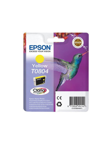 Inktpatroon Epson T0804 Geel