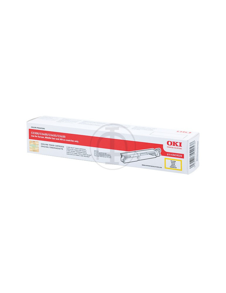 Toner OKI C3300/C3450 Geel