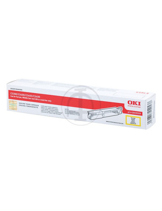 Toner OKI C3300/C3450 Geel