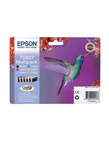 Inktpatronen Pack Epson T0807