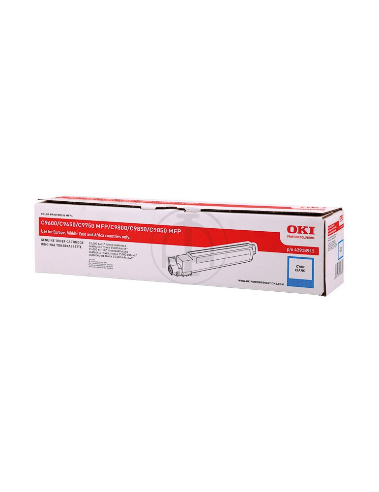 Toner OKI C9600/C9800 Cyaan