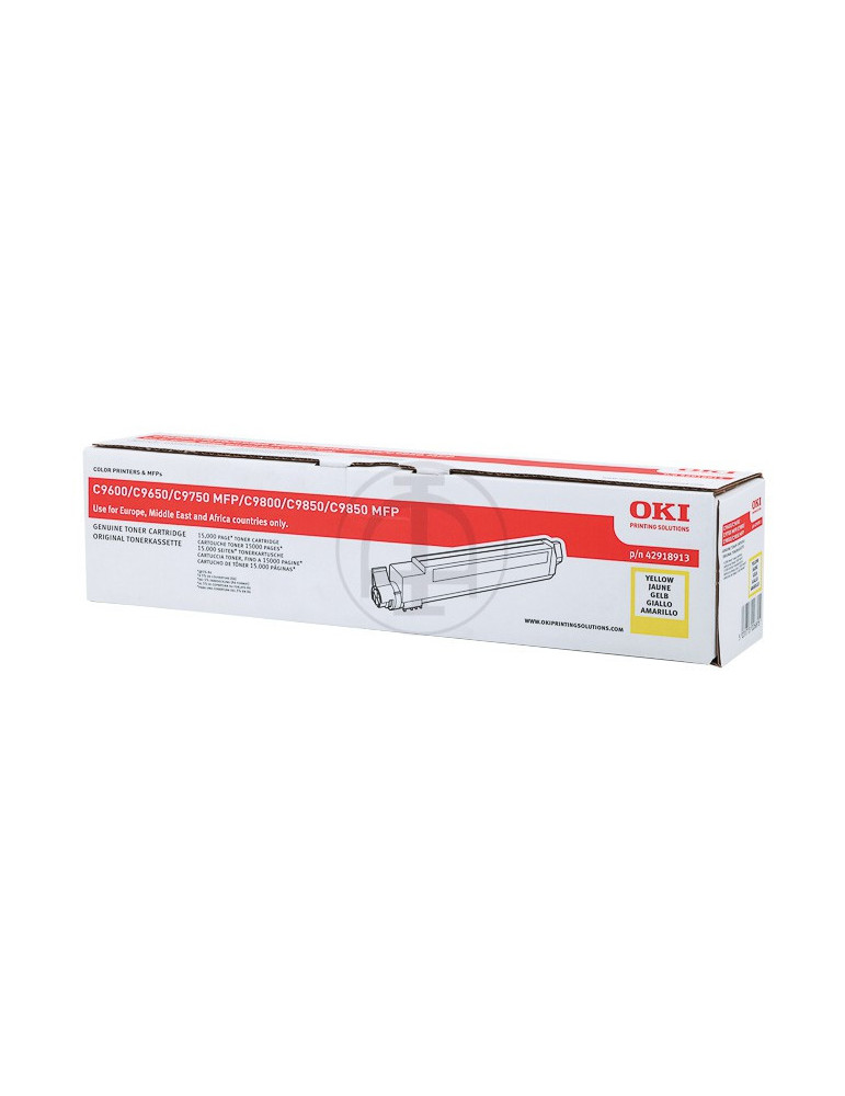 Toner OKI C9600/C9800 Geel