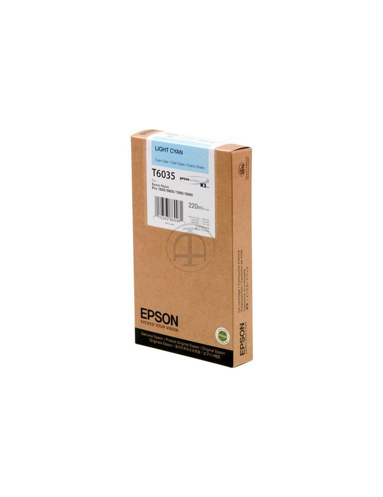 Inktpatroon Epson T6035 Light Cyan HC