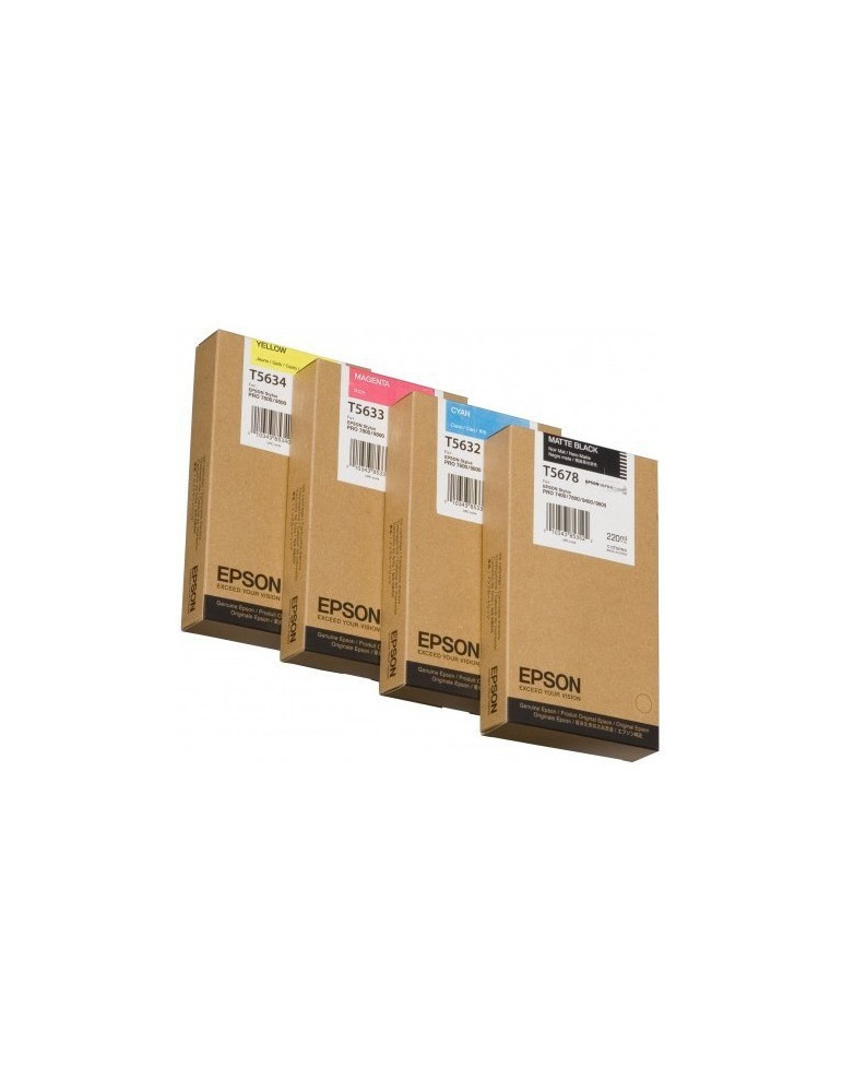 Inktpatroon Epson T6128 Zwart Matt HC