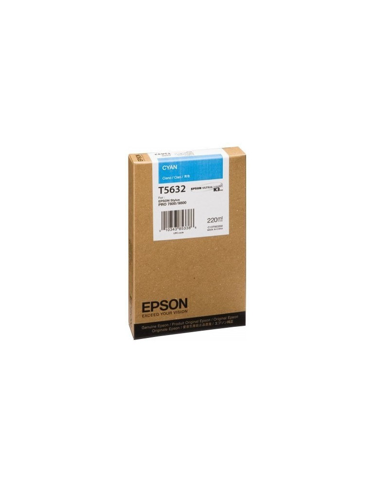 Inktpatroon Epson T6032 Cyaan HC