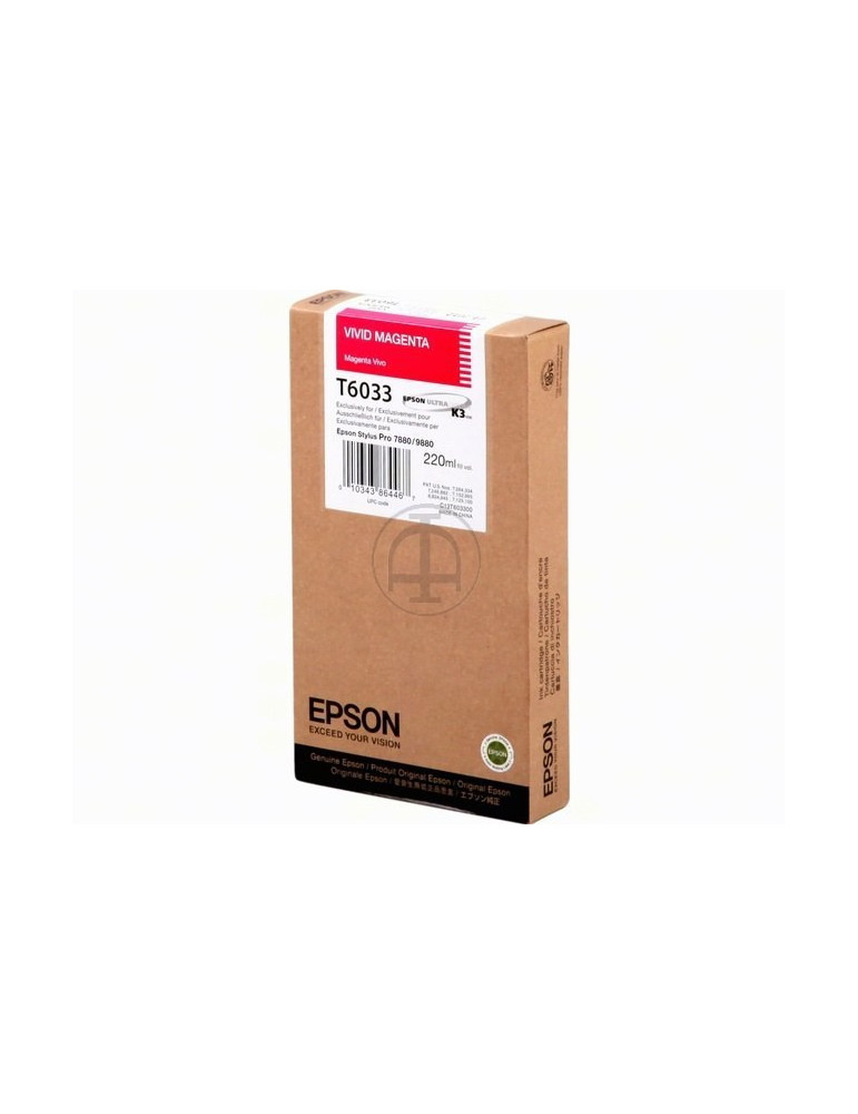 Inktpatroon Epson T6033 Magenta HC