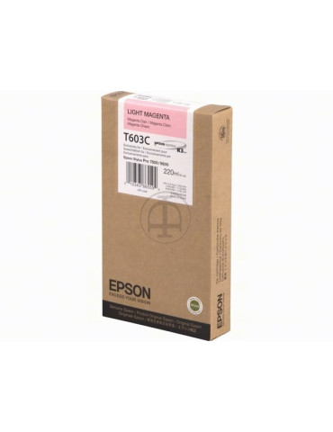 Inktpatroon Epson T603C Light Magenta HC