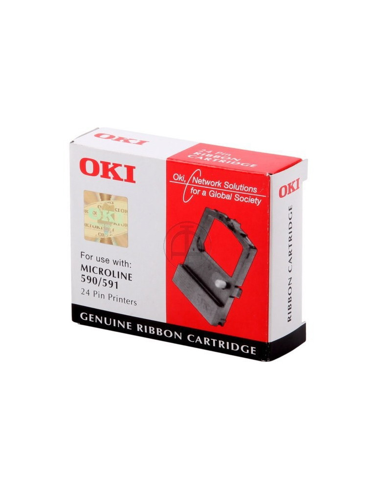 Ribbon Oki ML 590/ 591 Zwart