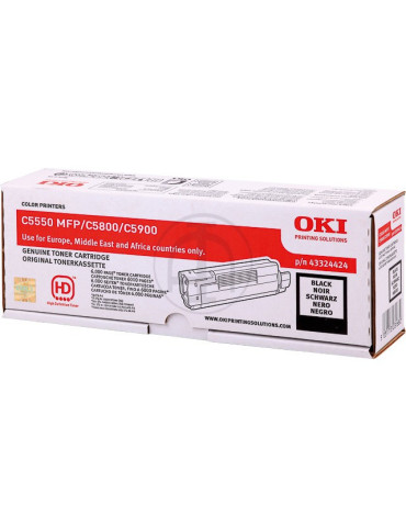 Toner OKI C5800/C5900 Zwart