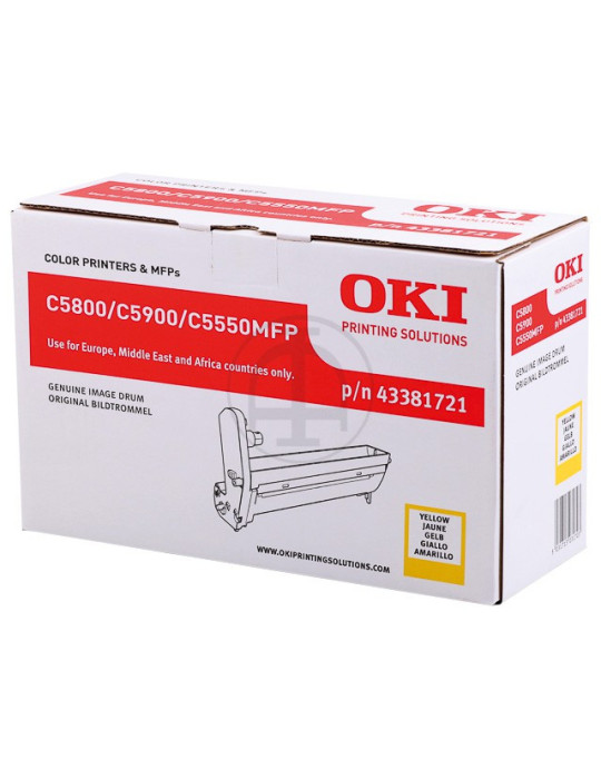 Tambour OKI C5800/C5900 Jaune