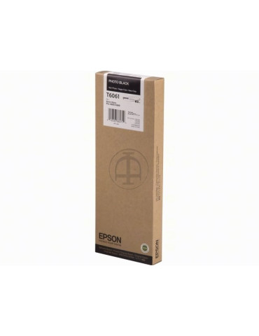 Inktpatroon Epson T6061 Zwart Photo