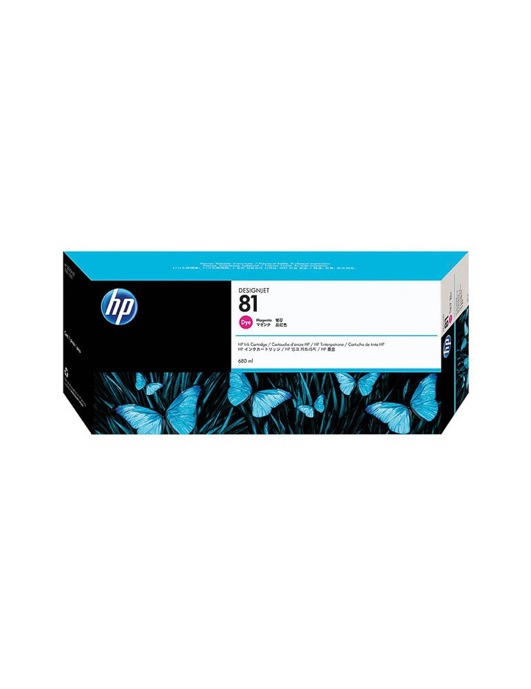 Inktpatroon HP N° 81 Magenta