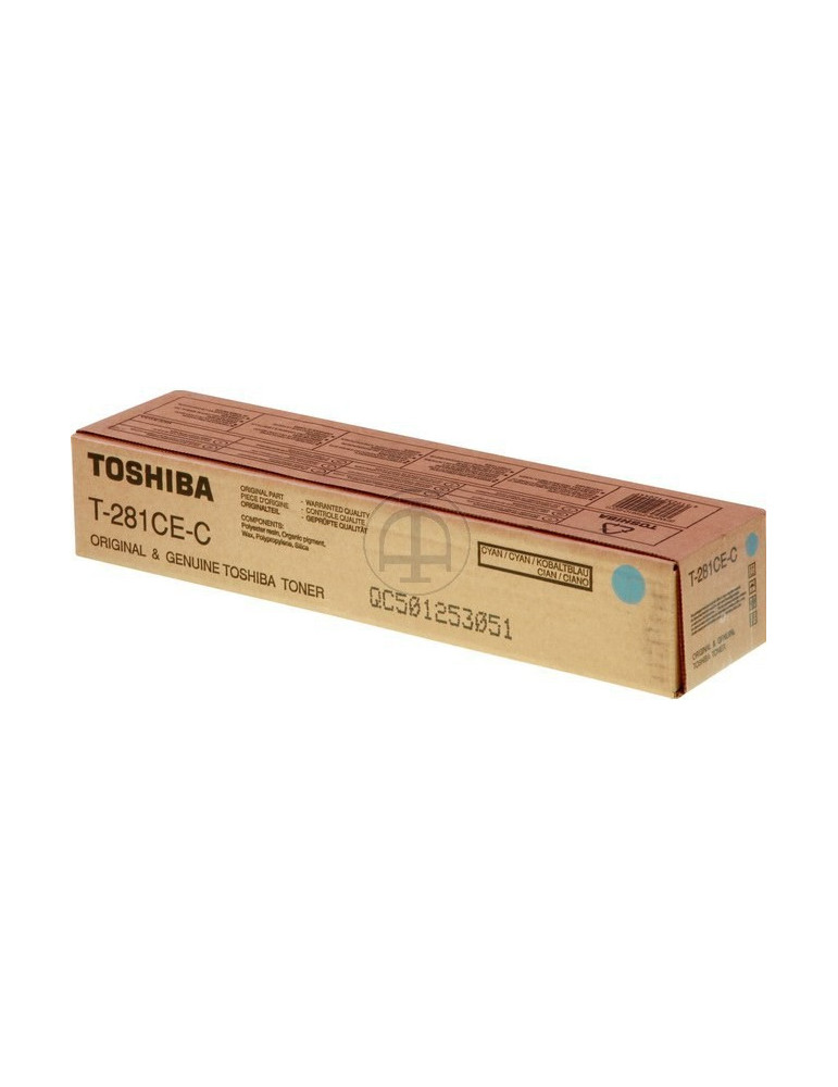 Toner Toshiba T-281CE-C Cyaan