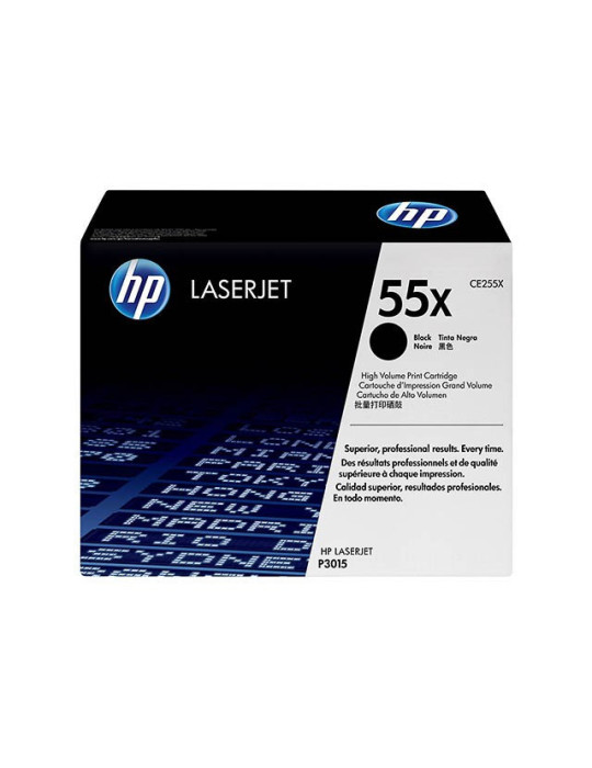 Toner HP CE255X - 55X Zwart HC