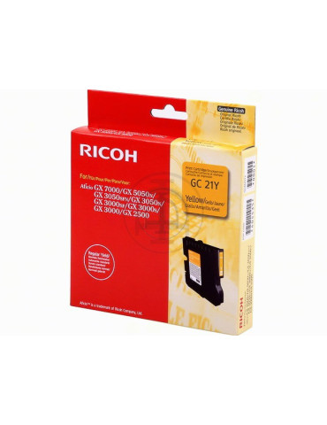 Toner Ricoh GX GC-21Y Jaune