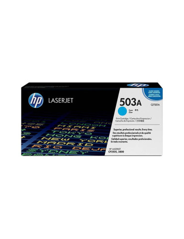 Toner HP Q7581A - 503A Cyan