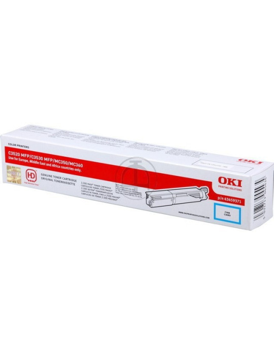 Toner OKI C3520 / C3530 Cyan