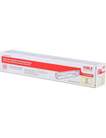 Toner OKI C3520 / C3530 Jaune