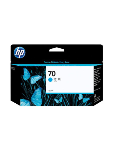 Cartouche d'encre HP N°70 Cyan