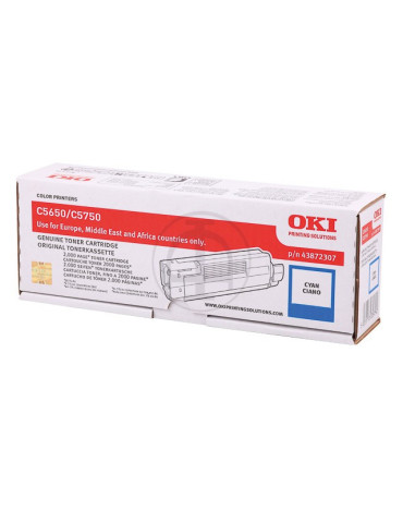Toner OKI C5650/C5750 Cyan