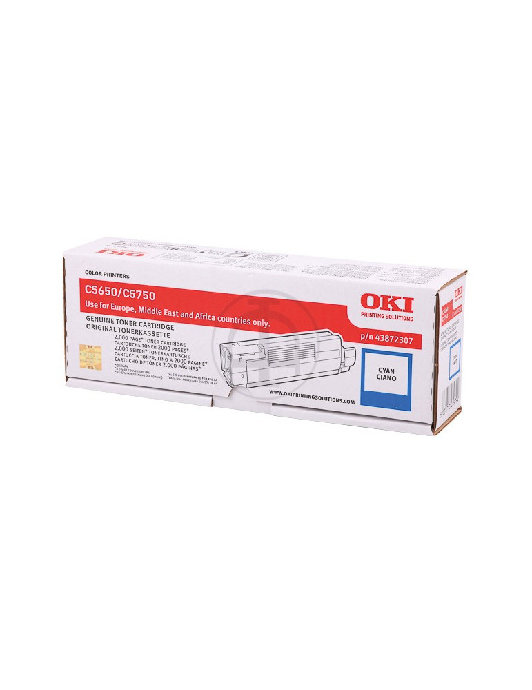 Toner OKI C5650/C5750 Cyaan