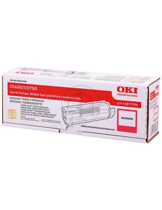 Toner OKI C5650/C5750 Magenta