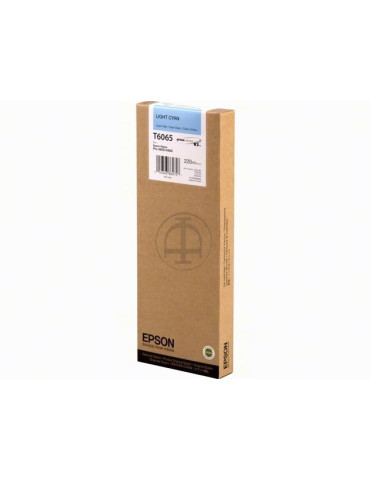 Inktpatroon Epson T6065 Light Cyaan