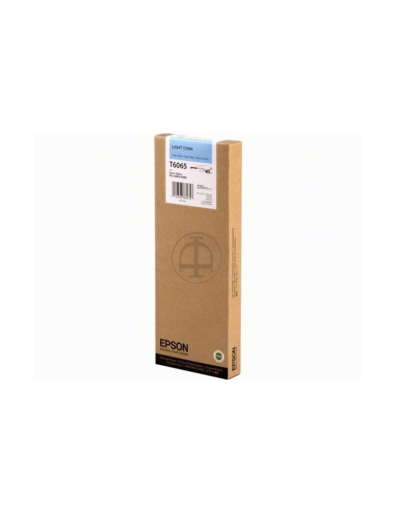 Inktpatroon Epson T6065 Light Cyaan