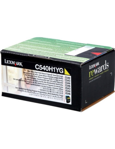 Toner Lexmark C540/C544 Geel