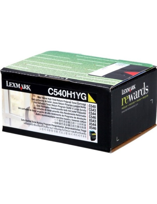 Toner Lexmark C540/C544 Jaune