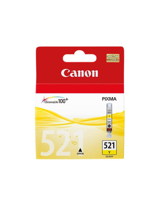 Cartouche d'encre Canon CLI521 Jaune
