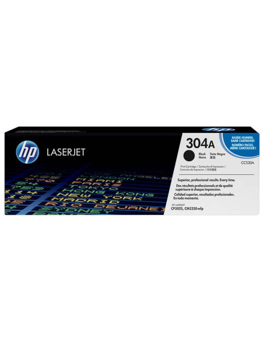 Toner HP CC530A - 304A Noir