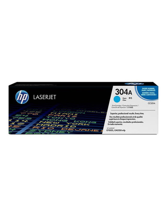 Toner HP CC531A - 304A Cyan