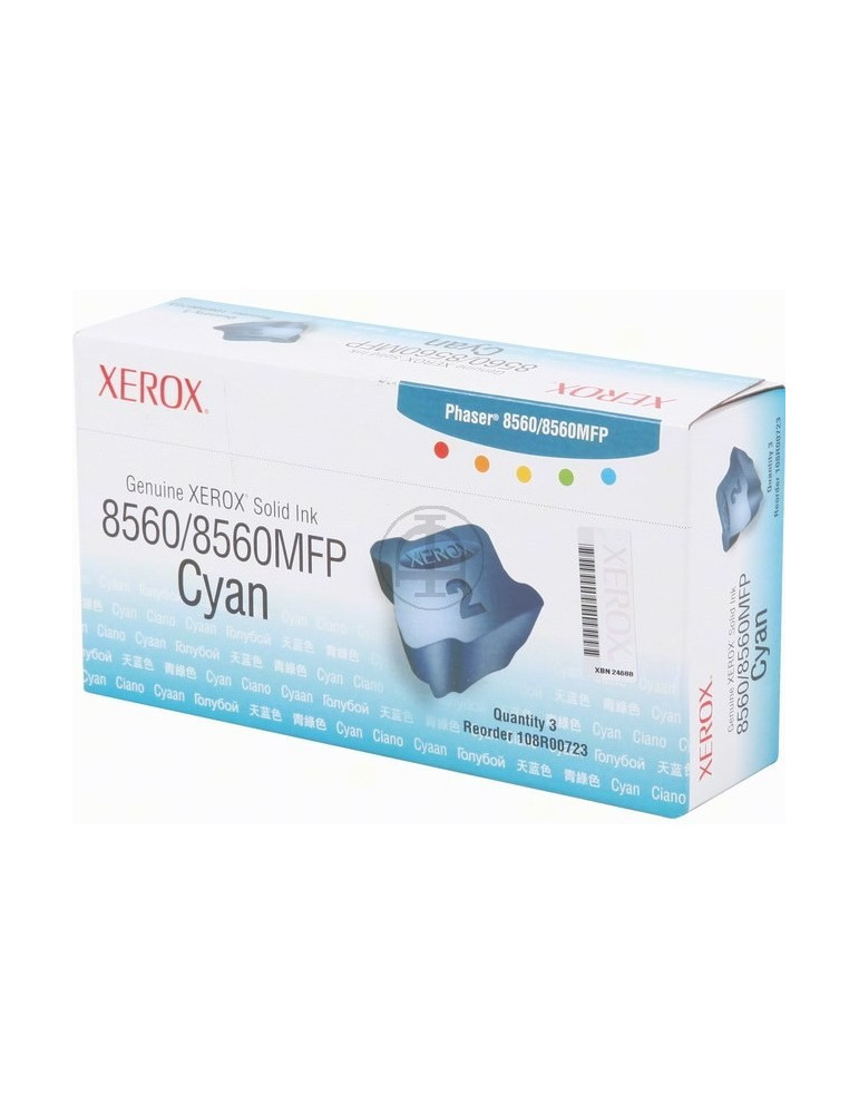 3 Colorstix Tektronix Phaser 8560 Cyaan