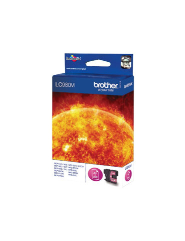 Cartouche d'encre LC980M Brother Magenta