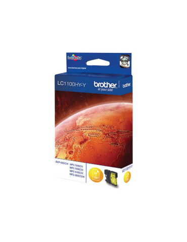 Cartouche d'encre Brother LC-1100Y HC