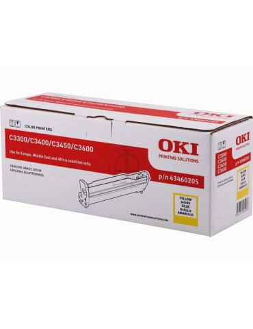 Tambour OKI C3300/C3400 Jaune