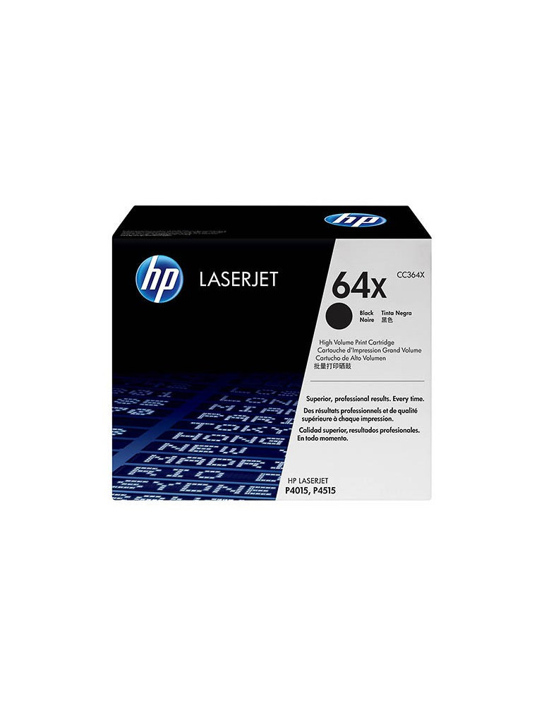 Toner HP CCPrix	364X Zwart HC
