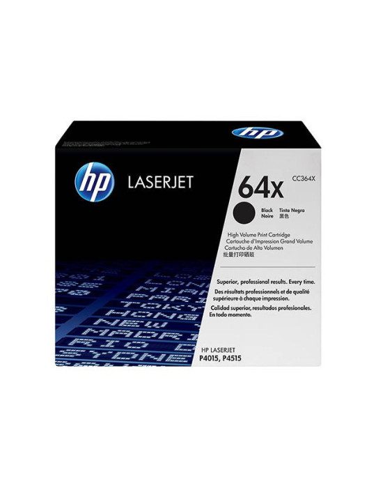 Toner HP CCPrix	364X Zwart HC