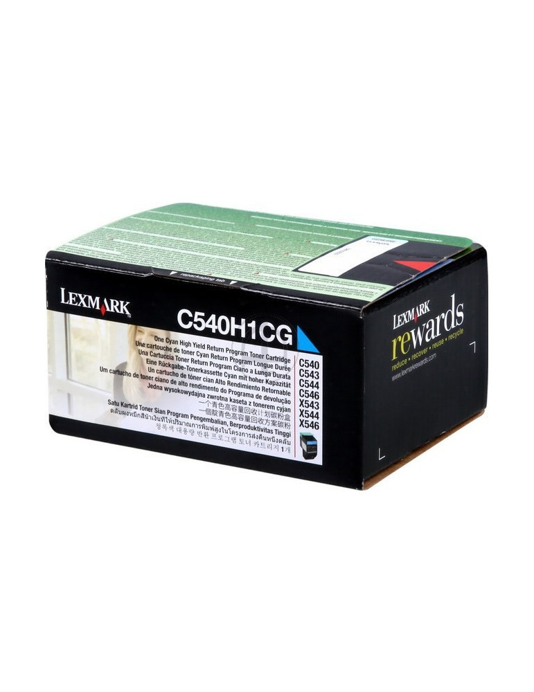 Toner Lexmark C540/C544 Cyaan