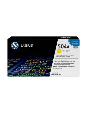 Toner HP CE252A - 504A Jaune