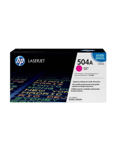 Toner HP CE253A - 504A Magenta