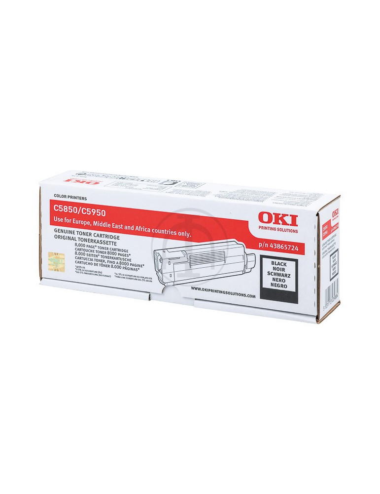 Toner OKI C5850/5950 Zwart