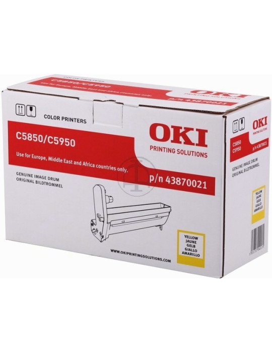 Tambour OKI C5850/C5950 Jaune