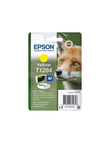 Inktpatroon Epson T1284 Geel