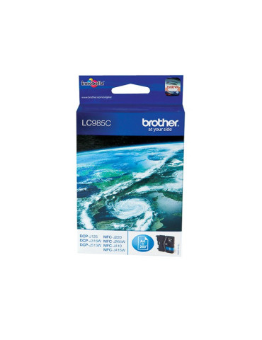Inktpatroon Brother LC985C Cyaan
