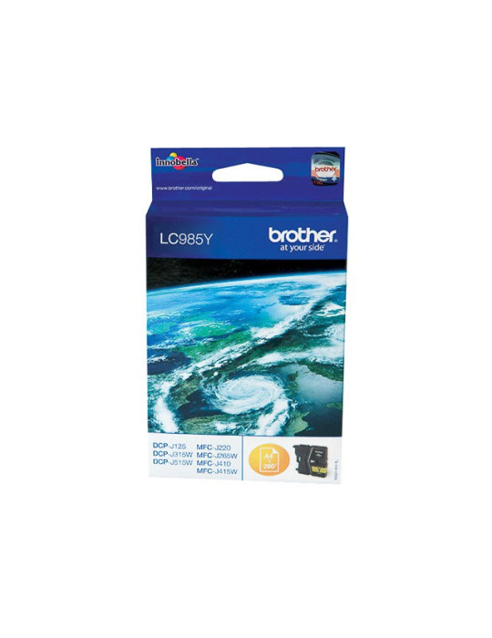 Cartouche d'encre LC985Y Brother Jaune