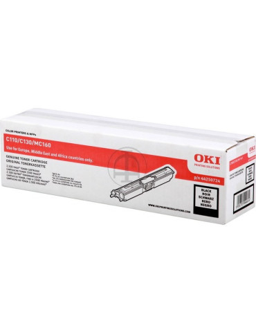Toner OKI C110/C130 Noir HC