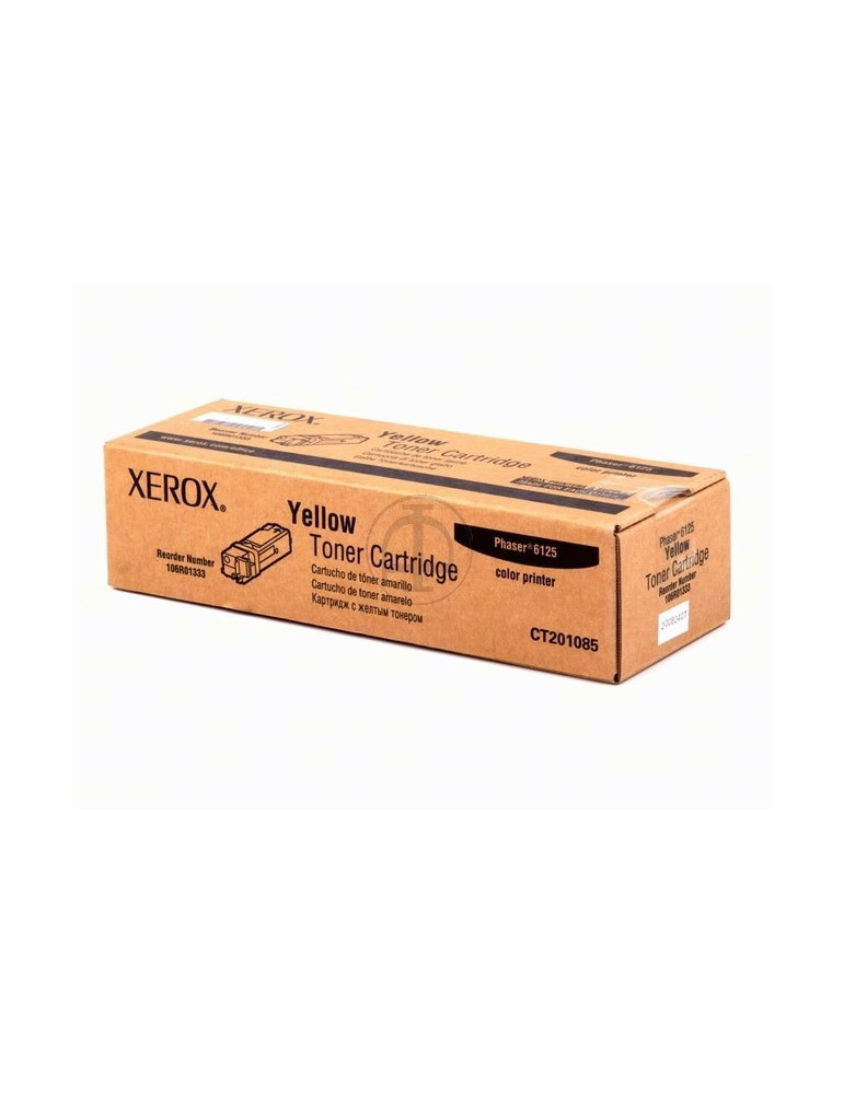 Toner  Xerox Phaser 6125 Yellow