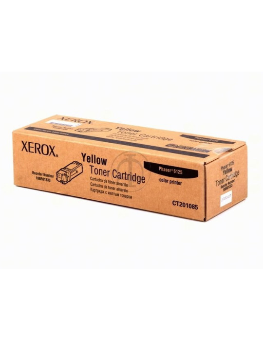 Toner  Xerox Phaser 6125 Yellow